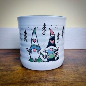 Whimsical Gnome Ceramic Planter